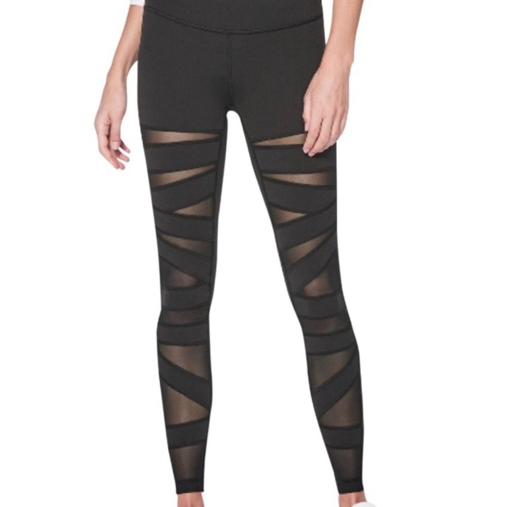 Lululemon Mesh Wunder Under High Times Leggings